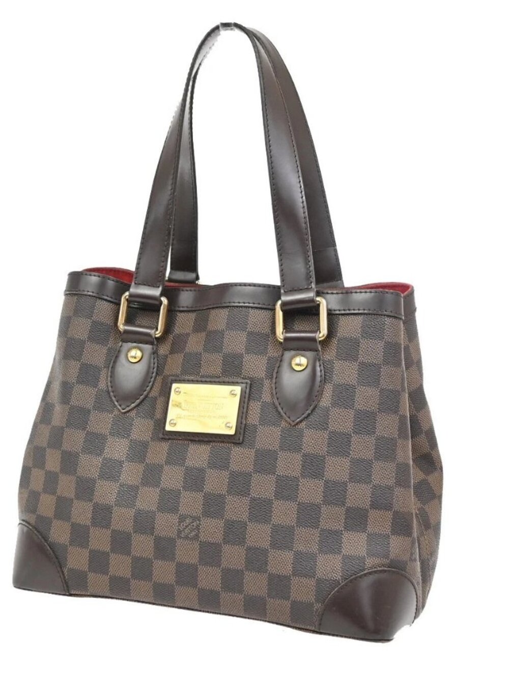 LOUIS VUITTON Hampstead PM Shoulder Bag Damier Ebene Leather BN N51205 79KD604